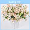 Small Fresh Daisy Artificial Flower Wedding Pathway Handheld Bouquet For Living Room Decor