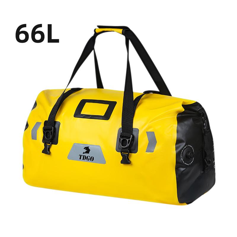 Waterproof Motorcycle Tail Bag, Knight Touring Luggage Rear Seat Pack Side Pannier Dry Bag for Long Rides