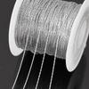 2M 10M 0.5mm Acciaio Inossidabile Sottile Cavo Dorato Maglia Catena Serpente per Fai da Te Collana Orecchini Cavigliera Forniture per Creazione Gioielli All'Ingrosso