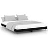 Bed Frame Black 200x200 cm Particleboard