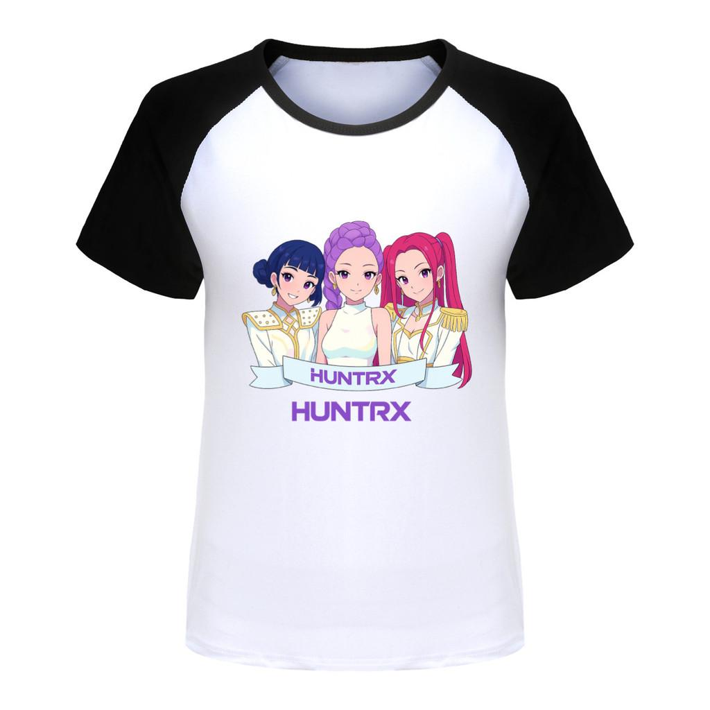 5026 Kids Girls Rumi Zoey Mira Print Raglan Short Sleeves T-Shirt