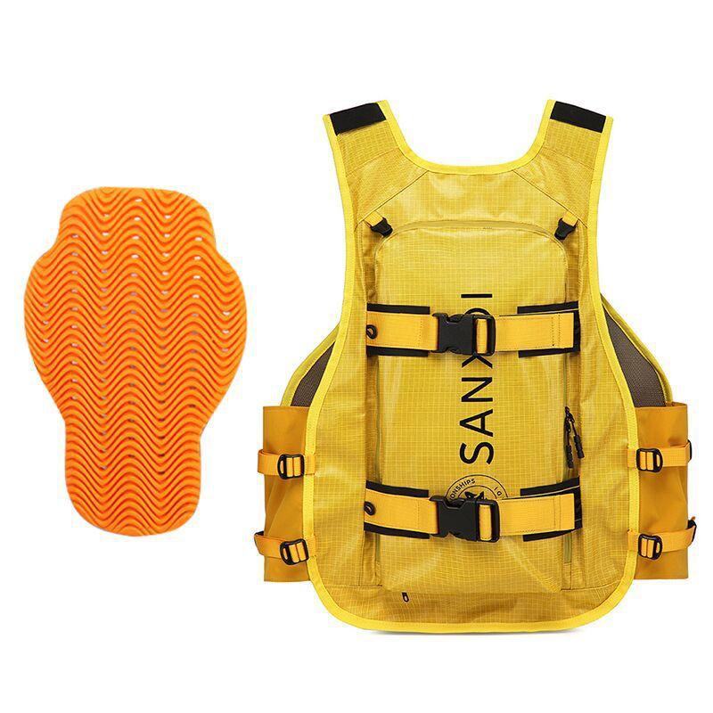 SANXDI Ski Vest Backpack Tactical Snowboard With Back Protection Waterproof Men Women Snow Skiing
