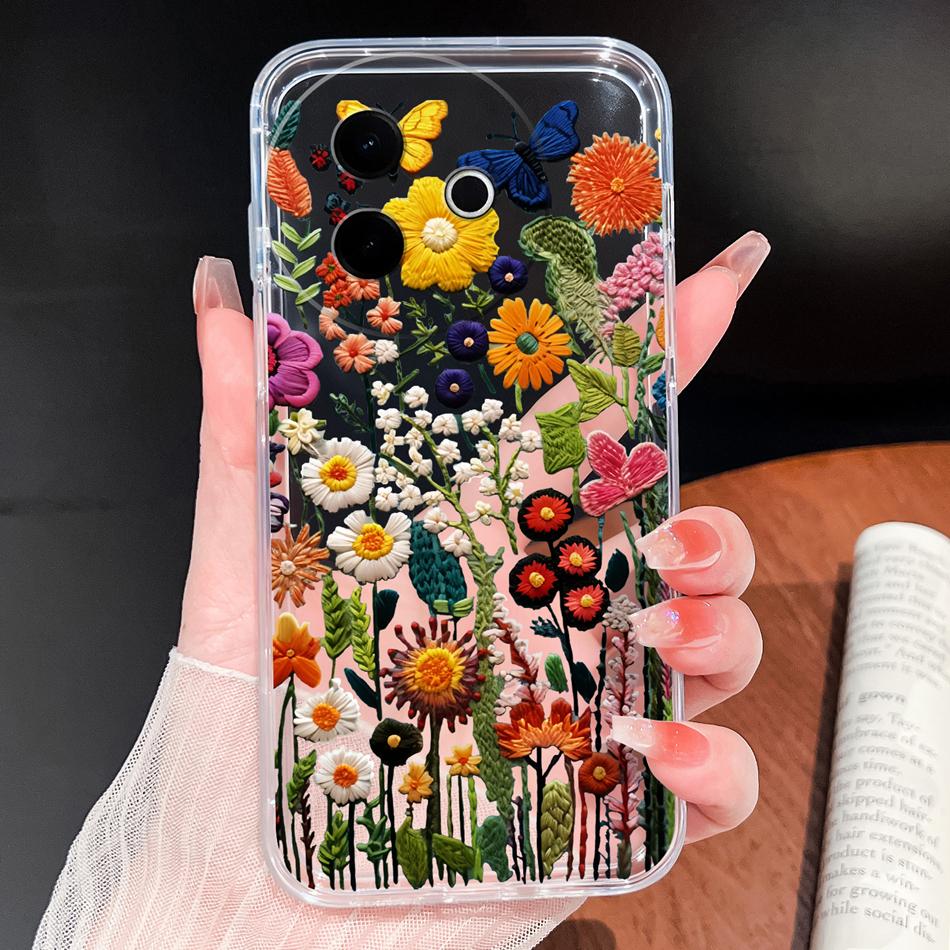 

Case For Vivo Y39 Y38 5G Ocean Fish Transparent Phone Back Cover For VivoY 39 Y 38 Soft Slim TPU Silicone Lightweight Protectors vivo Y39 5G