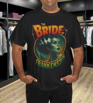 Braut von Frankenstein Halloween T-Shirt