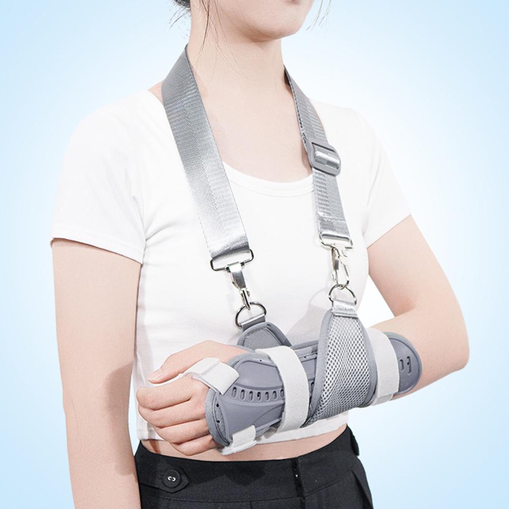 Wrist Immobilizer Splint Arm Care Fixation Sling Adjustable Typing Gym Tendinitis Relief Wrist Support Brace Sprain Carpal Tunnel Forearm Fracture