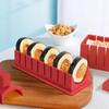 HI NINGER Sushi Making Kit Deluxe Edition Complete Sushi Maker Kit 12PCS Home Sushi Mold Press with Sushi Rice Roll Mold Shapes,Fork , Sushi