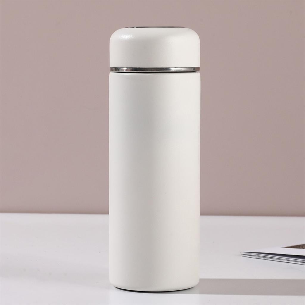 Double-Walled Stainless Steel Water Bottle with Vacuum Insulation Leak-Proof Lid and Temperature Retention for Hot or Cold