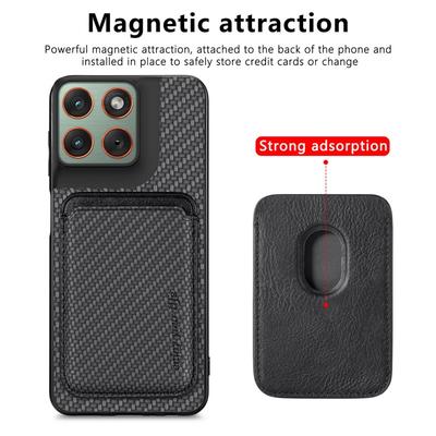 Luxury Skin-friendly Braid Leather Case For Moto Edge 70Ultra 70 Fusion X70 Air Pro Motorola Signature Magnetic Card Wallt Cover