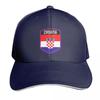 Croatia Flag Emblem Baseball Cap Hood Luxury Unisex Hat Hat Unisex For The Sun fishing caps Unisex Womens Beach Visor Unisexs