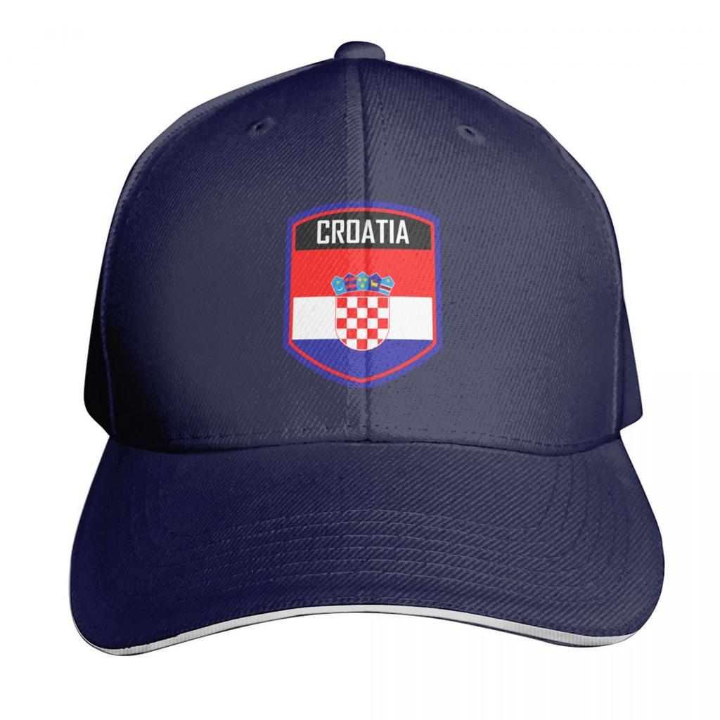Croatia Flag Emblem Baseball Cap Hood Luxury Unisex Hat Hat Unisex For The Sun fishing caps Unisex Womens Beach Visor Unisexs