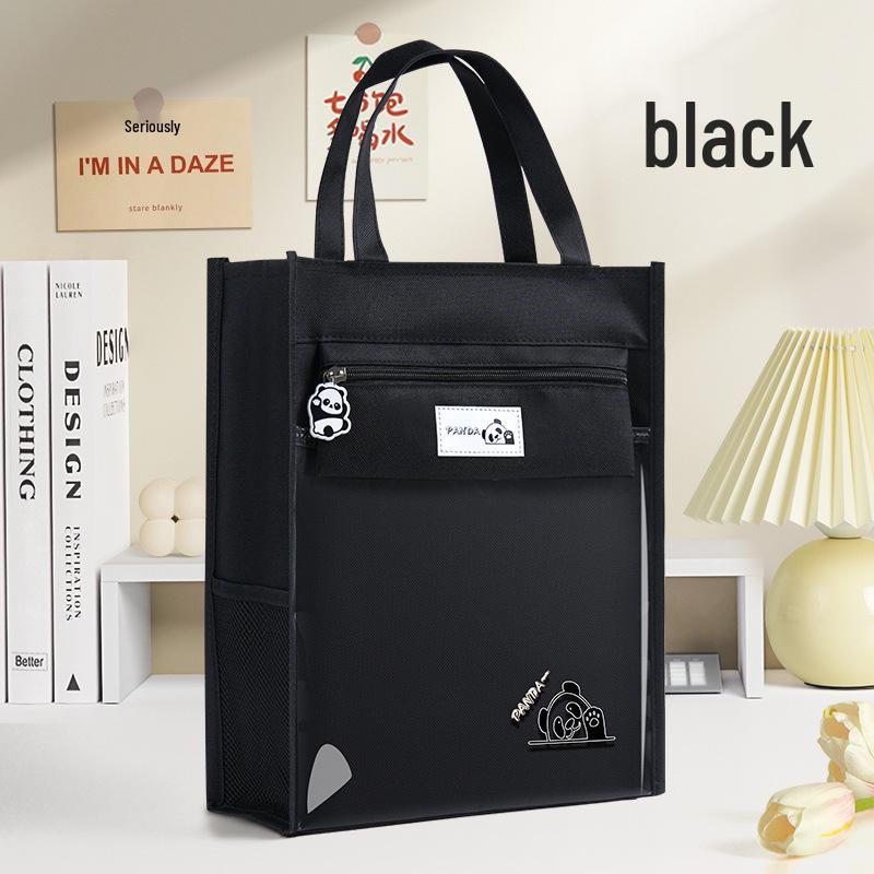 

Canvas Tutoring Tote Bag for Books and Homework - Ideal for Elementary & Junior High Students