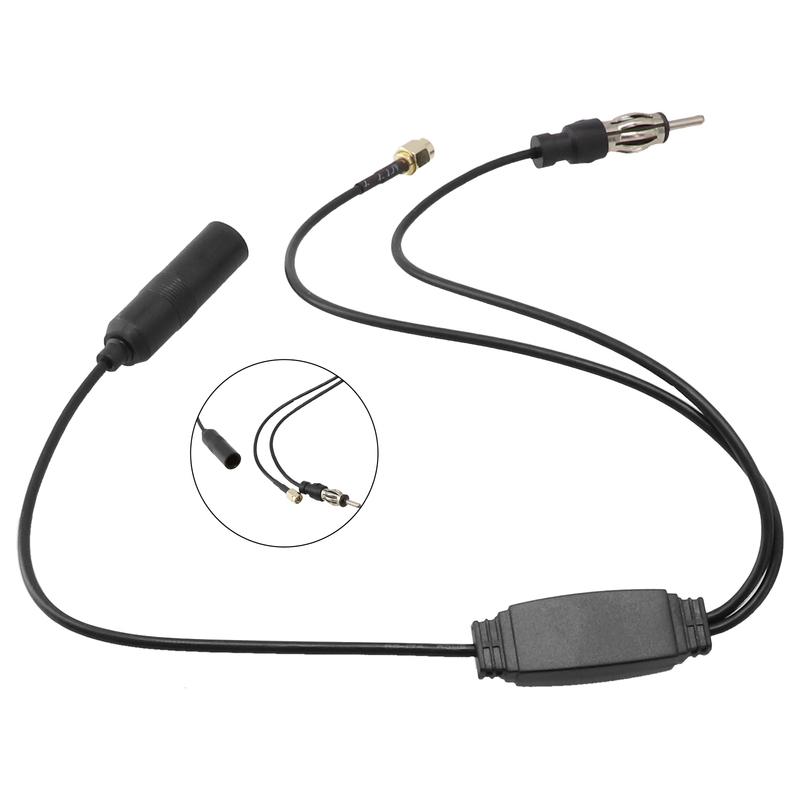 Splitter Radio Converter 1 Pc Car Antenna Parts FM/AM DAB 30 Cm Adapter Cable Auto Parts Replacement Functional