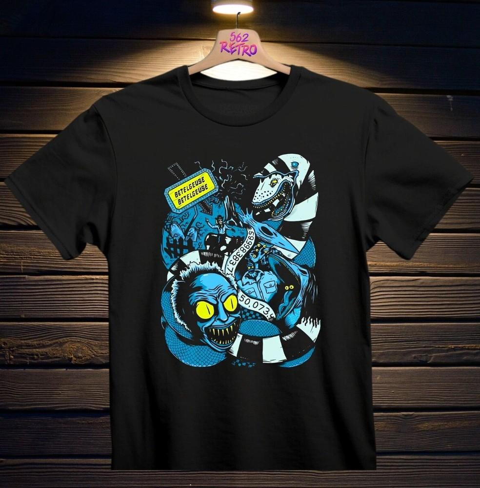 Beetlejuice Movie TShirt Black S3XL Unisex T-Shirt S