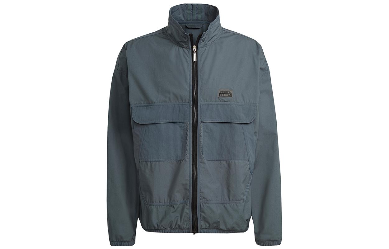 Adidas Originals R.Y.V. TRACK Jacket Men s Navy Blue GN3327 L