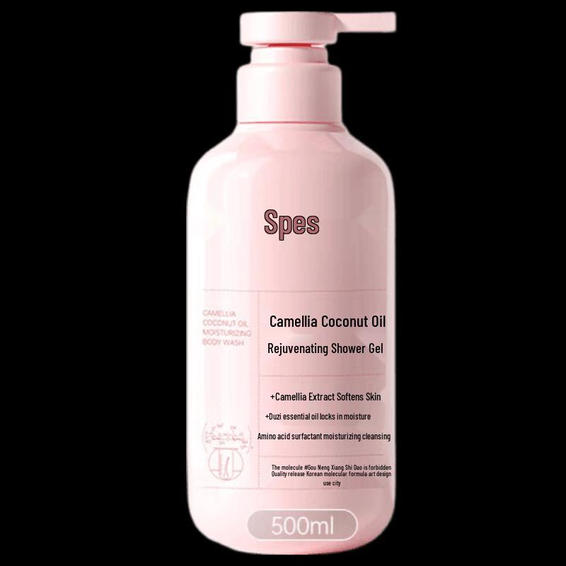 Spes Camellia & Coconut Oil Skin-Softening Shower Gel