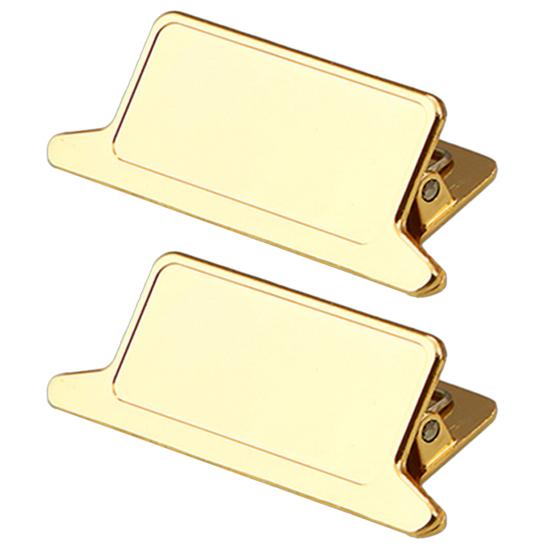 1/2 Adet Vintage Metal Klasör Klipsi Ağır Hizmet Çinko Alaşımlı Ofis Okul Kağıt Belge Bulldog Klipsi Çok Amaçlı Çanta Mühürleme Kelepçesi