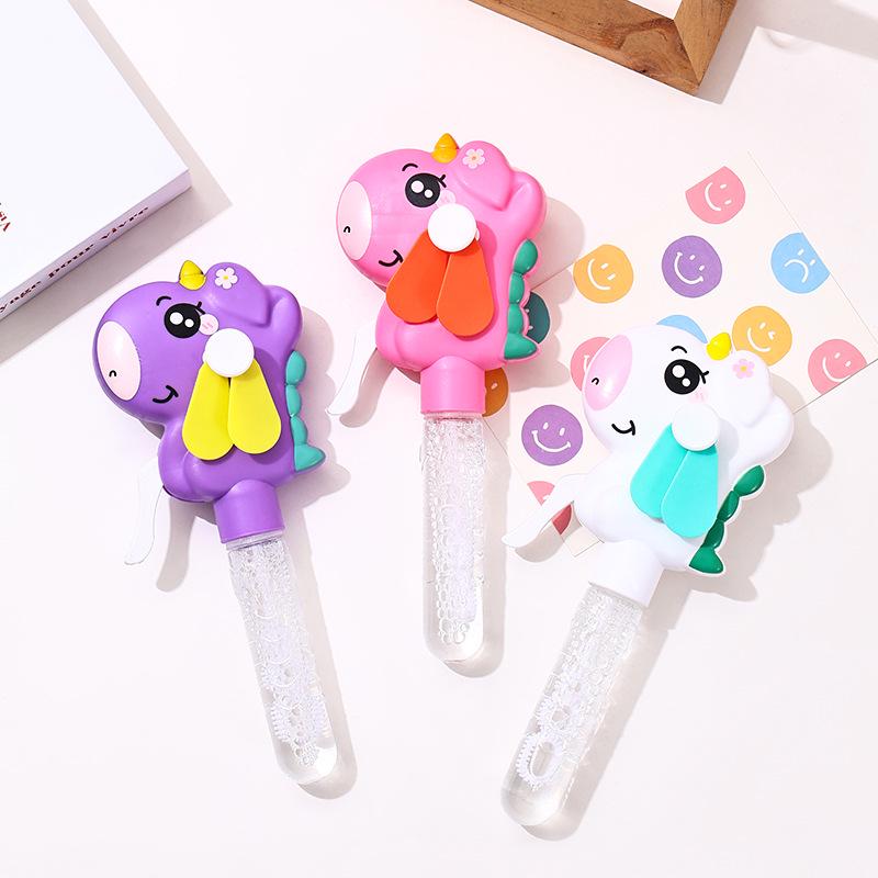 

Милый пончик с ручным вентилятором для мыльных пузырей - детская летняя игрушка Single Unit (OPP bag)