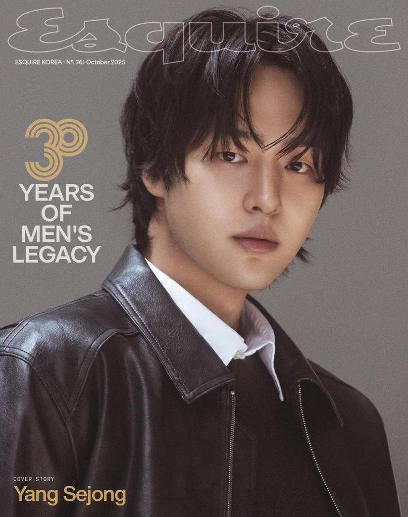 ESQUIRE Korea 2025 OCTOBER Baekhyun, Jungwoo, Ahn Hyo Seop, Yang Se Jong, Lee Soo Hyuk, Ryu Seung Bum, Lily