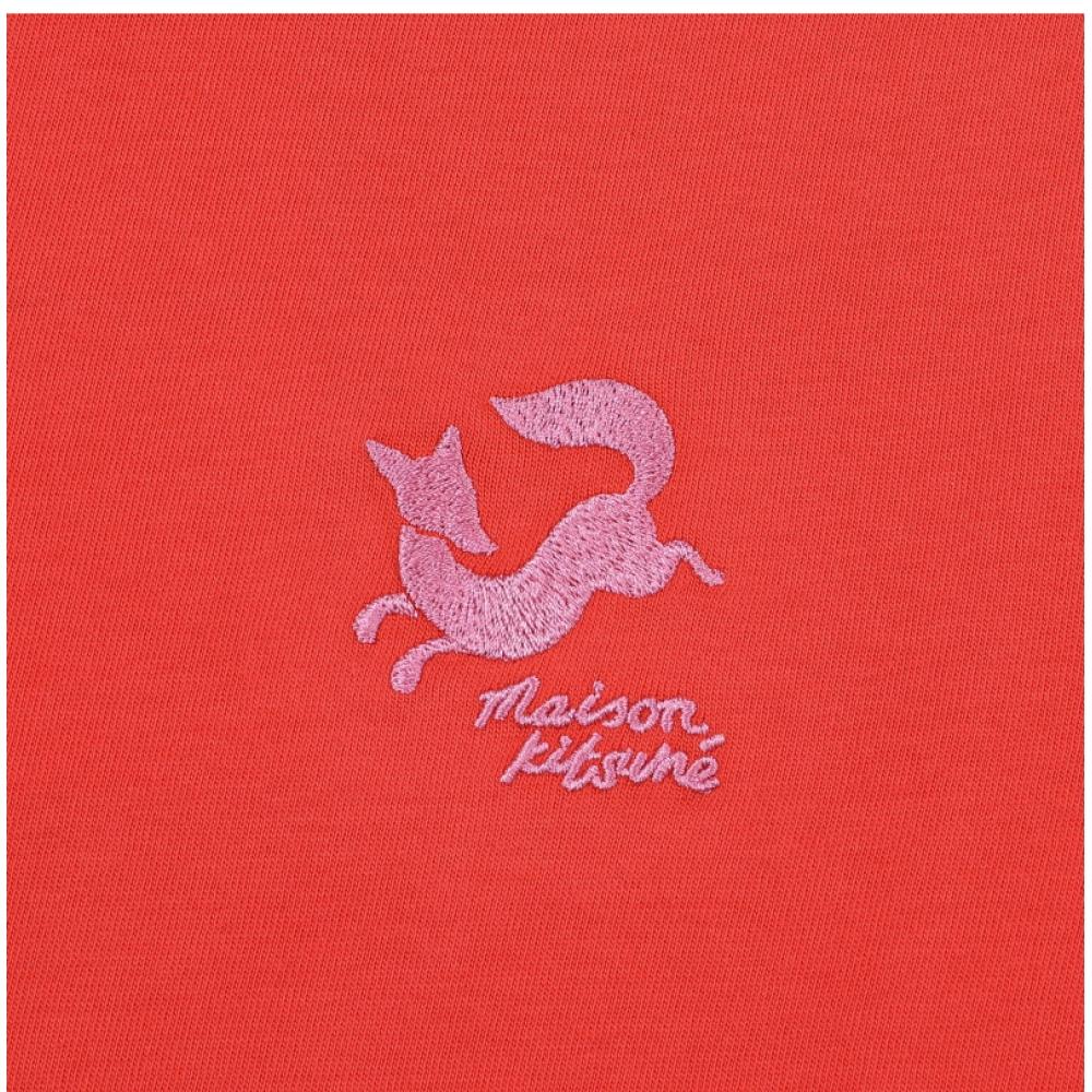 MaiSon KitSune Nw00116kj0119 P653 Fancy Fox Embroidery Women S Short Sleeve Tee