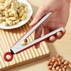 Stainless Steel Silicone Peanut Shelling Pliers Manual Fast Shelling Pecans Walnuts Hazelnuts Almonds Nuts For Kitchen Tool