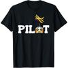 RC Pilot Model Airplane Remote Control Airplane RC Plane Cotton Men T Shirt
