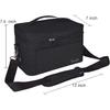 BAGLHER ... Toaster Storage Bag,Carrying Bag,Compatible With Most 2-slice Toasters,With a Front Accessory Bag,Which can Hold Accessories and