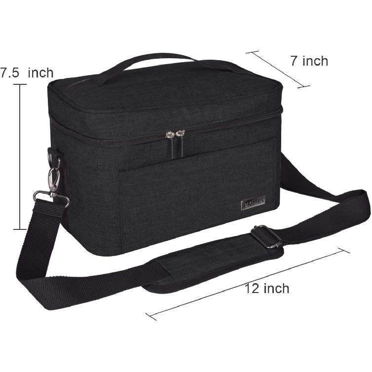 BAGLHER ... Toaster Storage Bag,Carrying Bag,Compatible With Most 2-slice Toasters,With a Front Accessory Bag,Which can Hold Accessories and