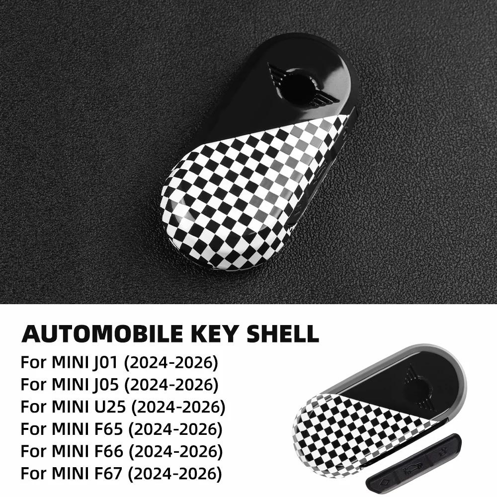 Für Mini J01 J05 U25 F65 F66 F67 Automobil Schlüsselschale Abdeckung Schutz Hülle Schlüsselanhänger Kunststoffmaterial ABS Zubehör