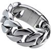 32mm width bling massive 316L stainless steel steel tone Hip hop bracelet designer chrams