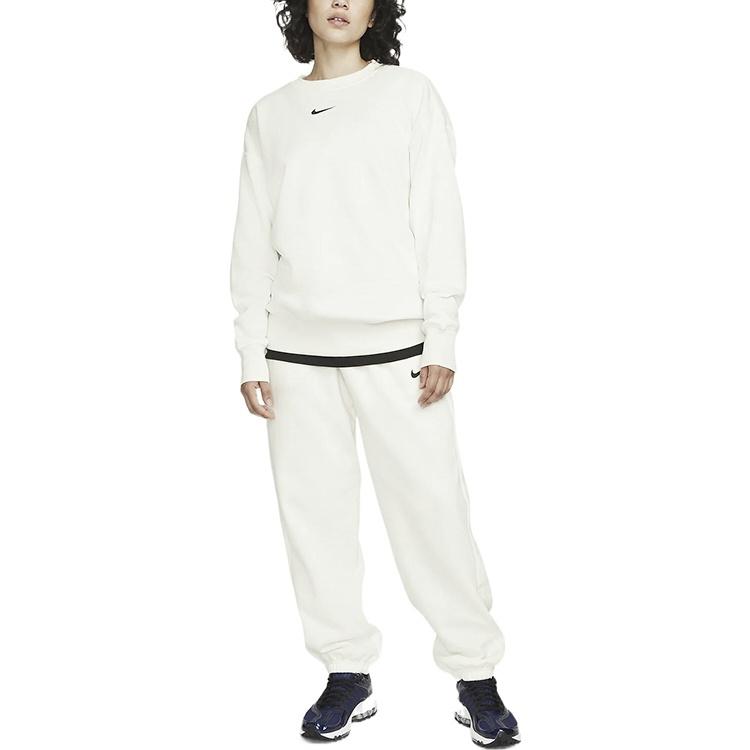 Nike Logo Embroidered Oversized Crewneck Sweatshirt Women's DQ5734-133