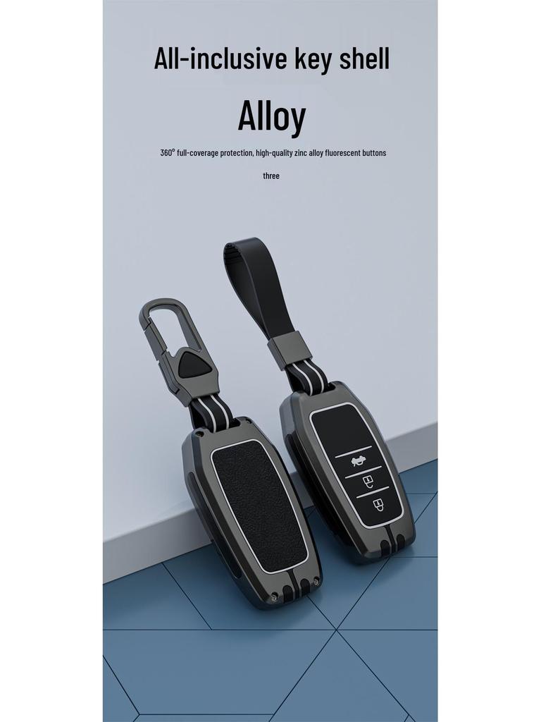 High-Grade Alloy Protective Key Cover for 8th Gen Toyota Camry (25 Models)