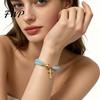 Gebetsperlen Armband Rosenkranz Magnetverschluss Handgefertigt Christlich Damen Handgelenk Accessoire Leicht Einfach zu Tragen Spiritueller Schmuck Geschenk Religiös