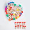 Colorful Wooden Clips for Kids - Classroom & Photo Wall Decor with Free Shipping