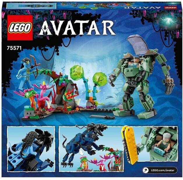 LEGO Avatar 75571 Neytiri and Thanator Vs Quaritch In PZM Suit
