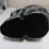Big Silver Skull Statue Resin Crafts Decorative Ornaments Halloween Decoration Sculpture Home Decor Figurines Office Desk Decor
