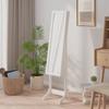 Vidaxl Freestanding Mirror, White, 34X37X146 Cm