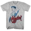 Ace Attorney Objection Short Sleeve Heather Adult T-shirt