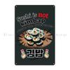 Samgak Kimbap Kawaii Koreanisches Design Sushi ist kein Kimbap schmecke den Unterschied Metall Küche Anpassen Club Zuhause Blechschild Poster