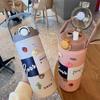 Leak-proof Hot Cold Water Bottle Double Drinking Insulated Cup Vacuum Flask  for School Office