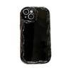 Transparent Solid Color Silicone Mobile Phone Case For Iphone16Promax Fine Hole Cream Wind Apple 17 Anti-Drop 14 Soft