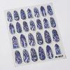 1 PCS 5D Glitter Light Pink Begonia Flower Nail Art Sticker Exquisite Design High Quality Decorative Decal Nail Sticker