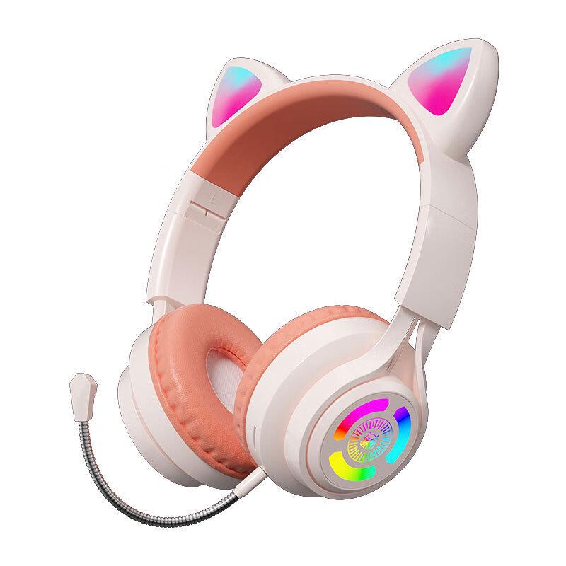

OIMG Luminous Cat Ear Wireless Headset