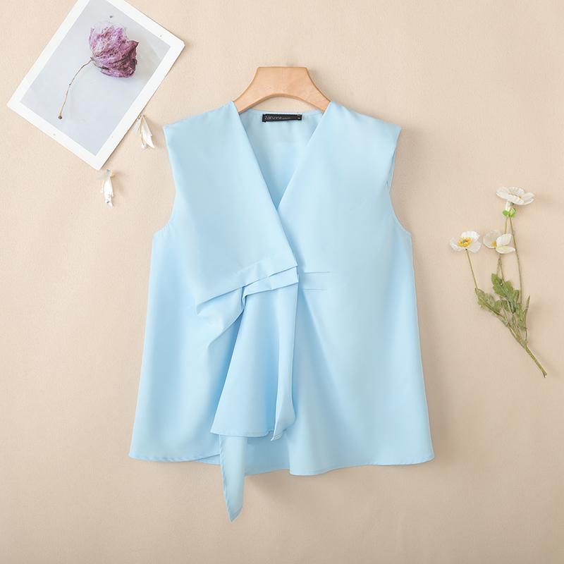 ZANZEA Women CasuaL V-Neck Summer Sleeveless Tank Tops