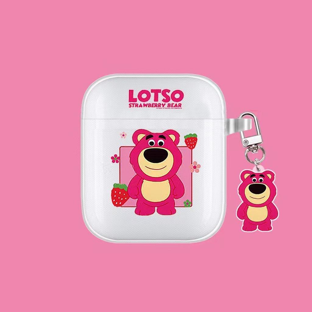 Cartoon AirPods1/1st generation Apple earphone case Pro1st generation Bluetooth earphone case Transparent earphone case Soft