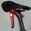 Bicycle Tail Light Adjustable Type-C Rechargeable MTB Road Mountain Bike Sensor Brake Lamp IPX6 Waterproof Night Riding Bike Warning Rear Lamp