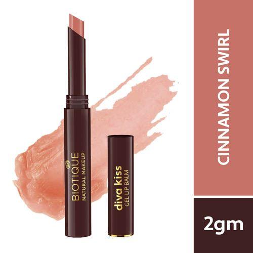 

Гелевый бальзам для губ Biotique Diva Kiss, 2 г Cinnamon Swirl