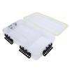 with Removable Partitions Fishing Lure Storage Box Waterproof Fishing Tackle Box  Fishing Outdoors