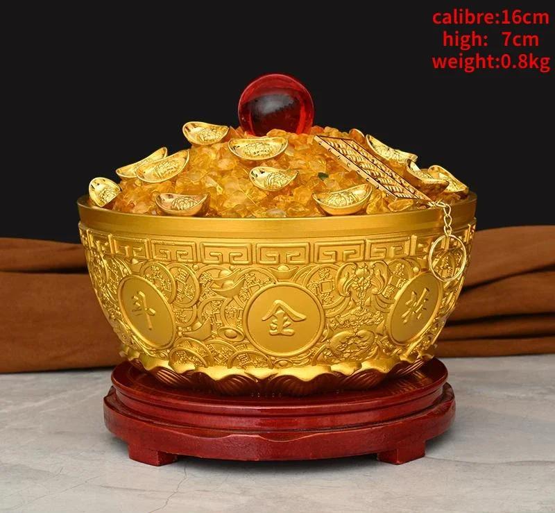 Copper Treasure Bowl Money Jar Shop Living Room Home Living Room Decoration