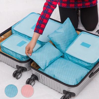Pochettes De Compression De Bagages Valise demballage-9 Sac De Voyage 6 Sacs De Rangement en Plastique Standie 15 Organisateurs De Voyage