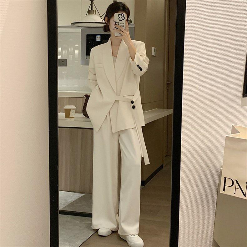 Women's 2025 Spring/Autumn Casual Suit Set - Petite Powerful Aura Goddess Collection